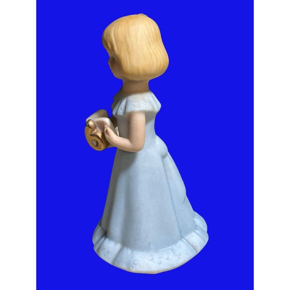 Growing Up Birthday Girls Figurine Age 6 By Enesco 1991 - Picture 6 of 10